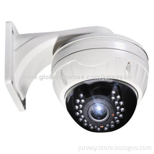 Megapixel IP Dome Camera, 720P with CMOS Sensor and IR-cut